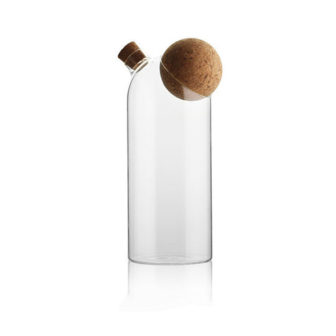 Glass Transparent Cork Storage Tank Sealed Tank